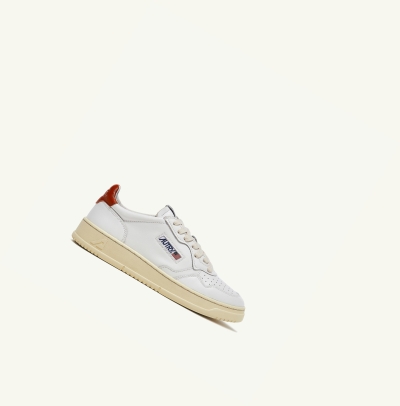Women's Autry Medalist Low Sneakers White | CA-S590648